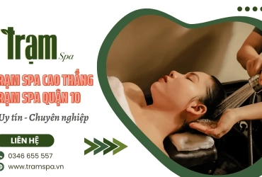 Gội đầu thư giãn tại Trạm Spa - Chăm sóc tóc và phục hồi năng lượng